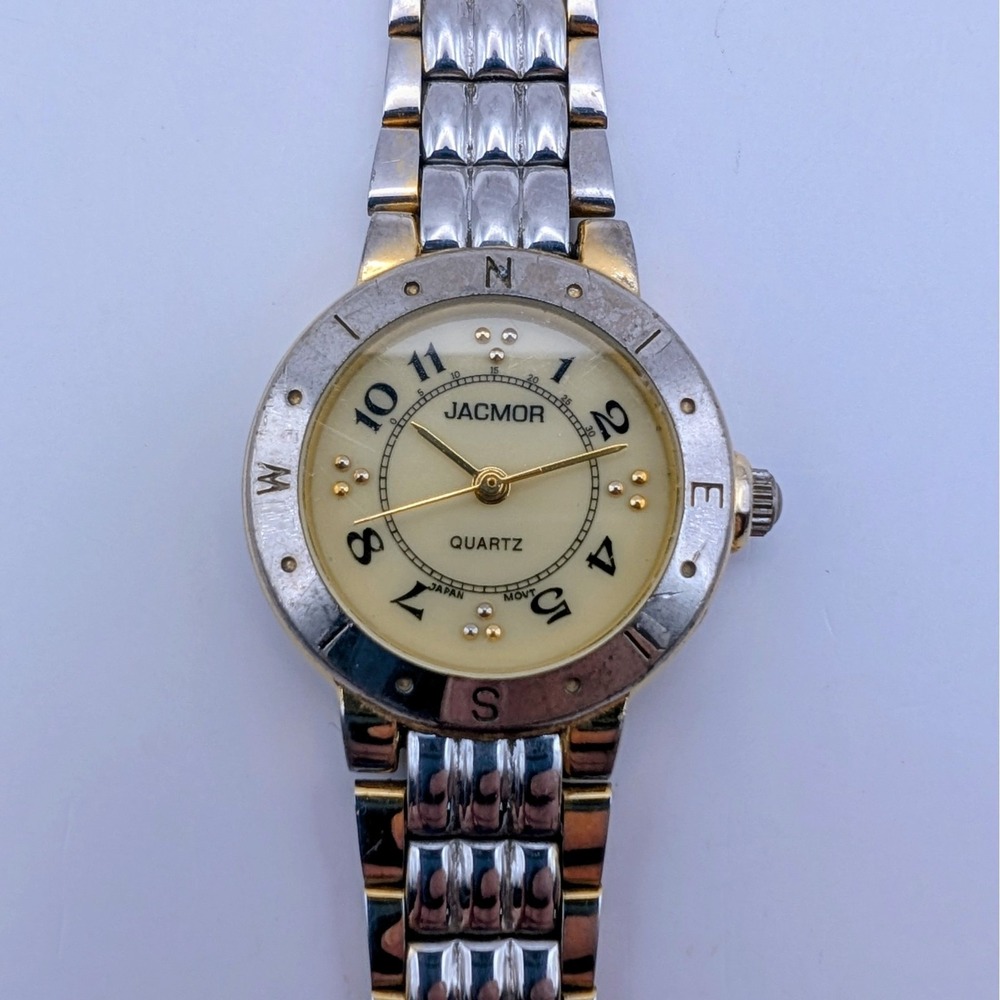 Vintage JACMOR Quartz  Wristwatch ‎ - New Battery